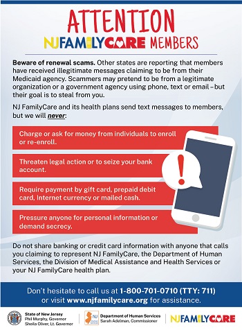 Beware of renewal scams!
